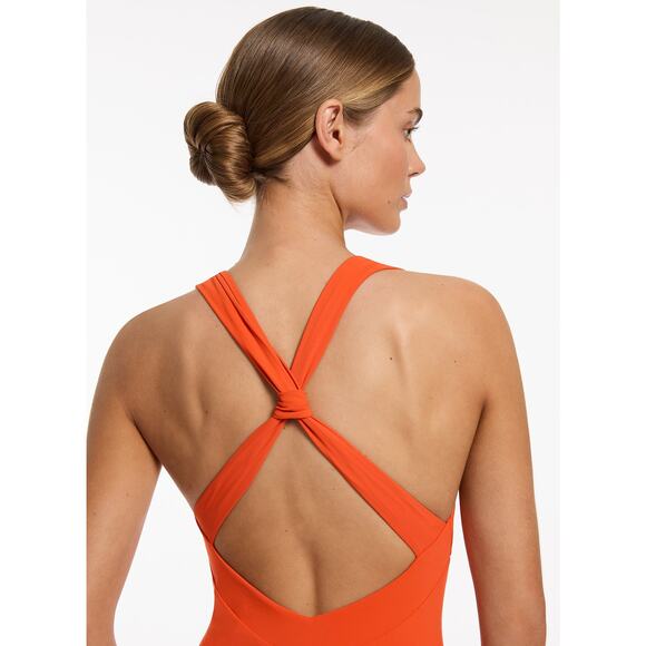 Jets Australia Jetset Infinity One Piece - Coral NWT US SIZE 4 10 12 - Picture 6 of 7